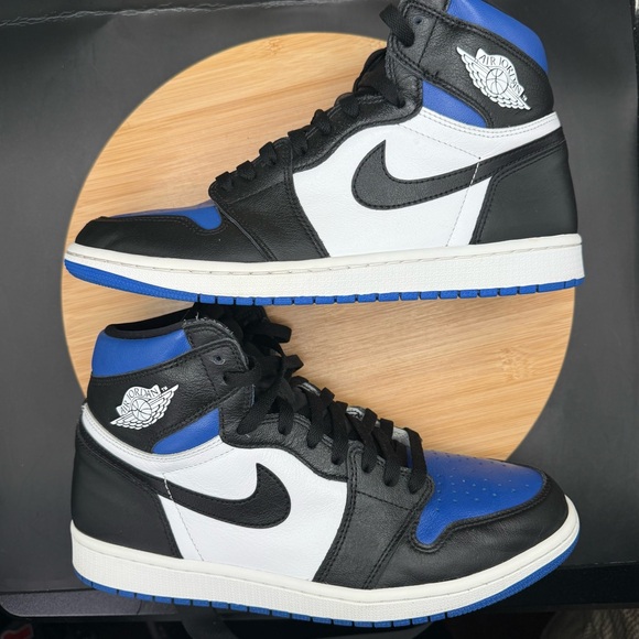 Air Jordan 1 Retro OG High Royal Toe Men’s Sz 11 - Picture 3 of 11